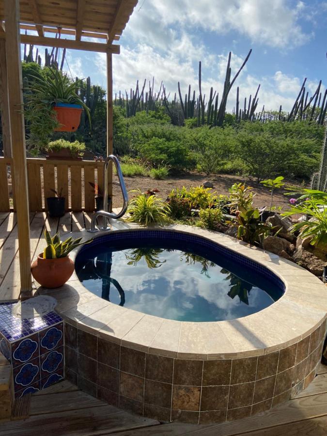 Cozy studio apartment with private jacuzzi Oranjestad Exterior foto
